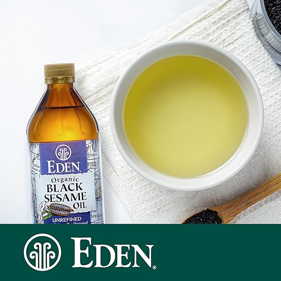 EDEN FOODS SESAME OIL BLACK 16 OZ
