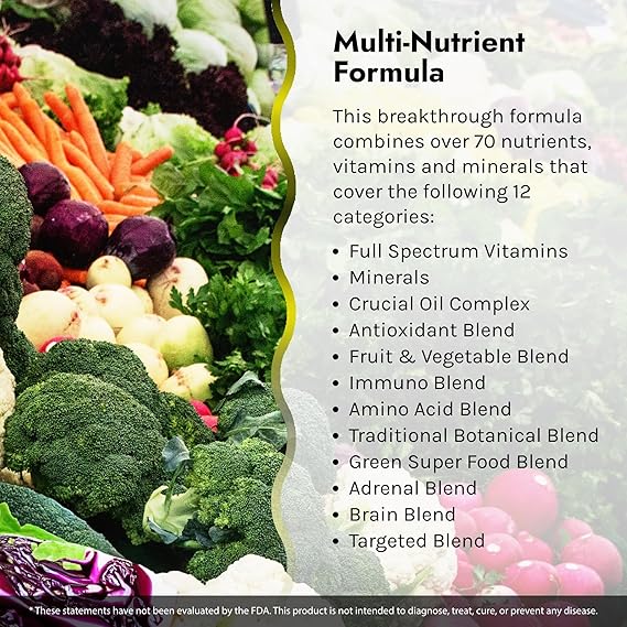 Irwin Naturals Men's Living Green Liquid-Gel Multi