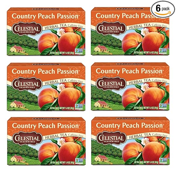 Celestial Seasonings Country Peach Passion Herbal Tea