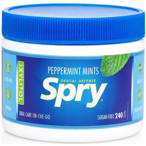 SPRY Power Peppermint 240 CT