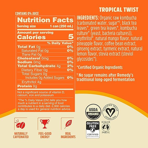 Remedy energy tropical twist