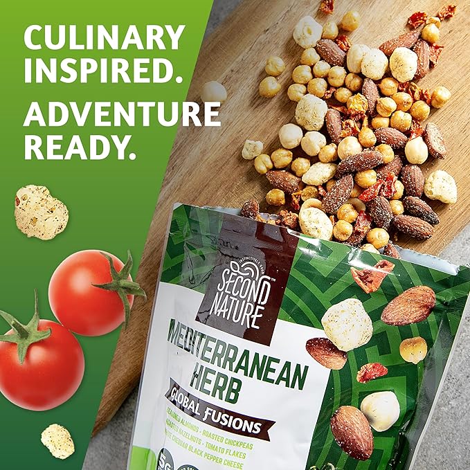 SECOND NATURE Mediterranean Herb Nut Fusions 6/10 OZ