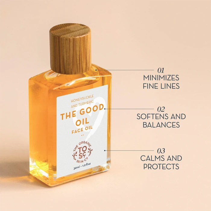 THE ORGANIC SKIN CO THE GOOD OIL 1OZ