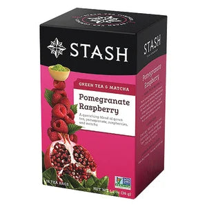STASH TEA Pomegranate Raspberry with Matcha Tea 18 BAG