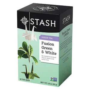 STASH TEA Fusion Green & White Tea 18 BAG