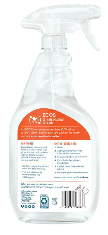 ECOS All Purpose, Orange + Ready To Use 22 OZ