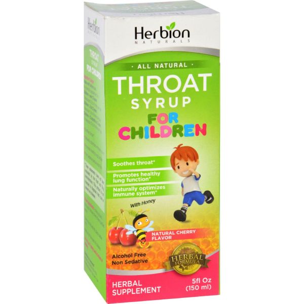 HERBION CHILDREN'S COUGH SYRUP W/ HONEY & CHERRY 5OZ