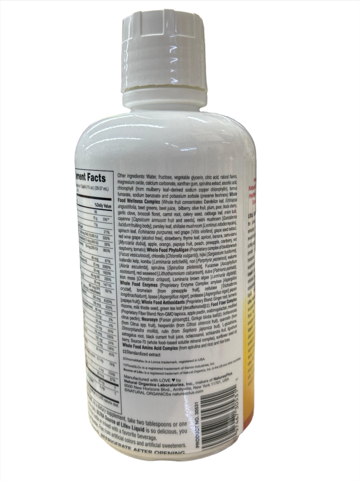 Ultra Source Of Life Liquid With Lutein 30 fl oz