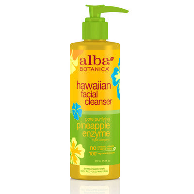 ALBA BOTANICA HAWAIIAN FACIAL CLEANSER 8OZ
