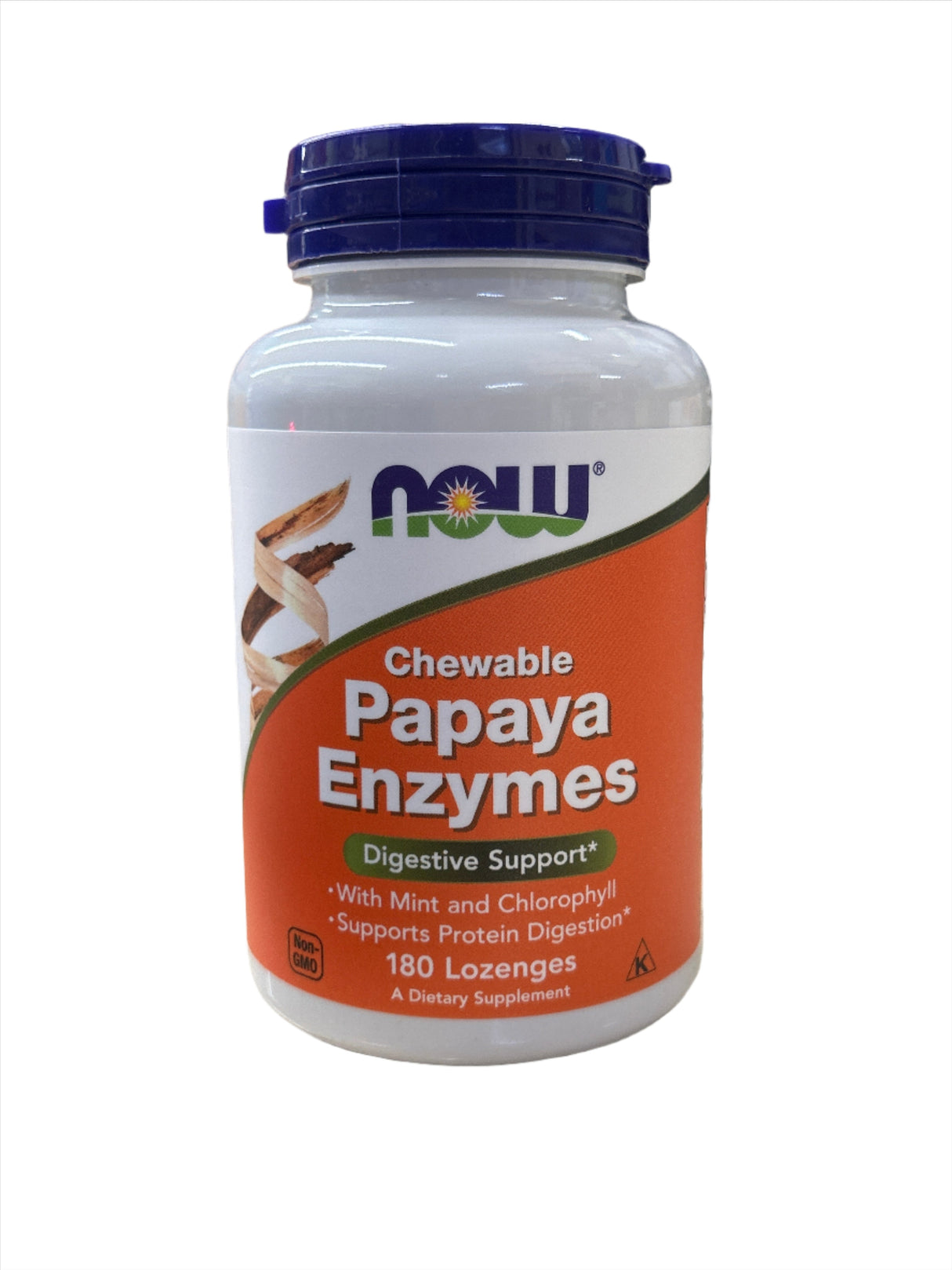 Papaya Chewable Enzymes 180 Lozenges