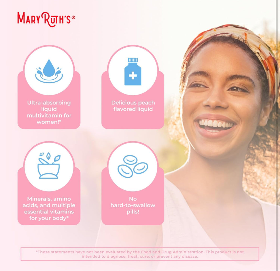 Women's Multivitamin + Hair Growth Liposomal ( 15.22 oz)