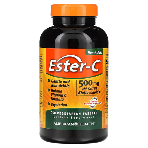 Solgar Ester-C® 500 mg with Citrus Bioflavonoids Vegetarian Tablets 450tablet
