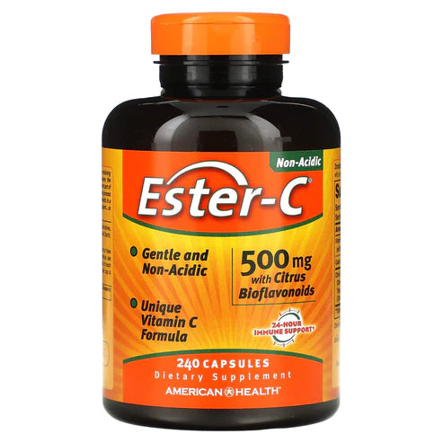 Solgar Ester-C® 500 mg with Citrus Bioflavonoids Capsules 240cap