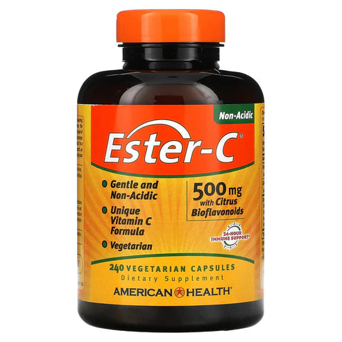 Solgar Ester-C® 500 mg with Citrus Bioflavonoids Vegetable Capsules 240V cap