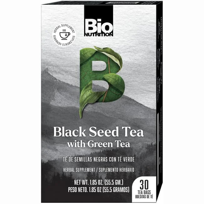 Black Seed Tea with Green Tea 30 tea bags