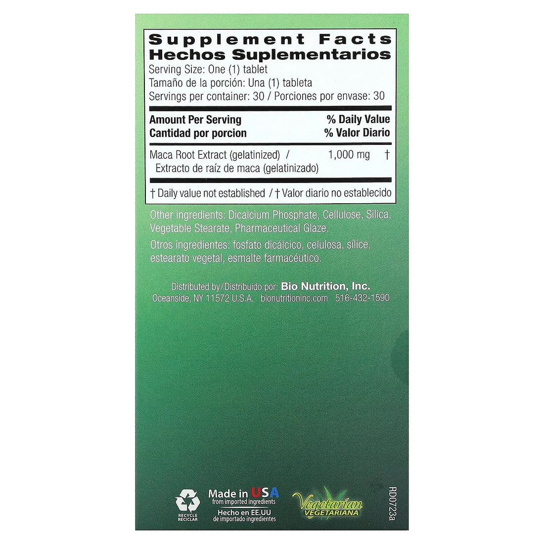 Bio Nutrition Maca-Max