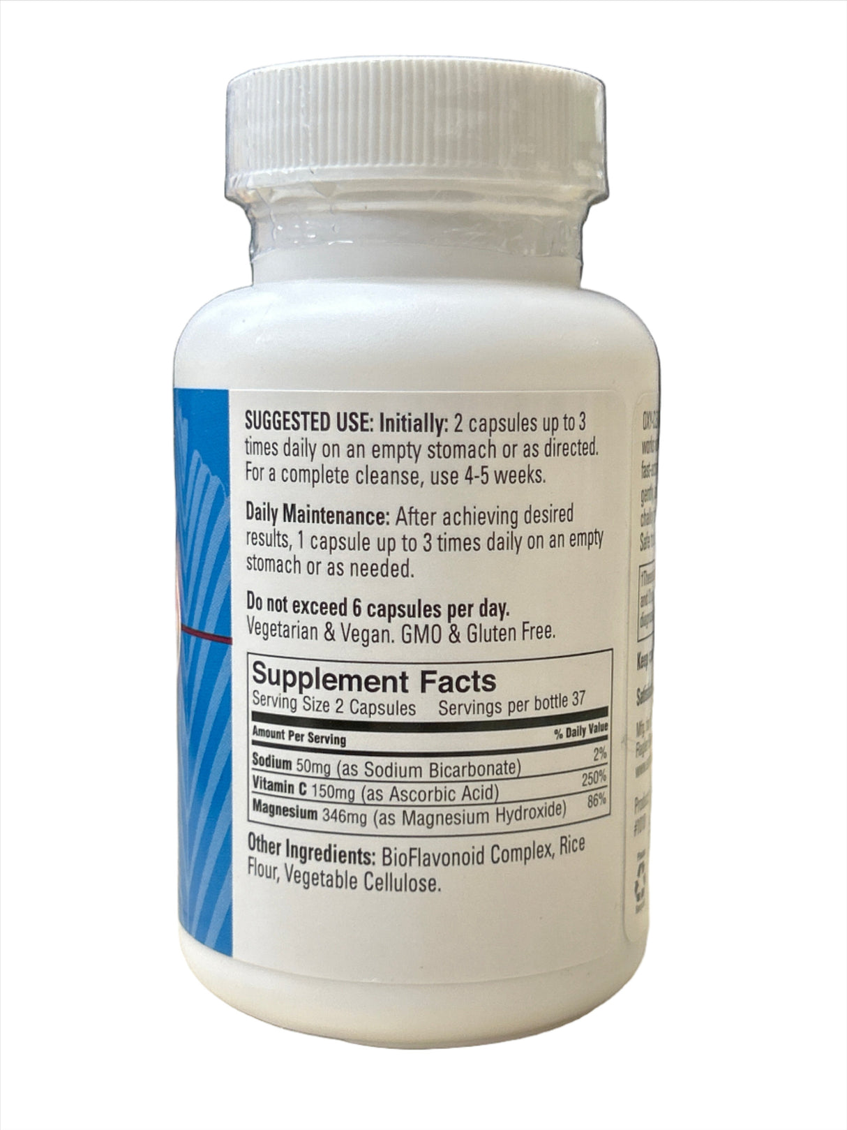 Oxy-Clean Oxygen Colon Conditioner 75 Vegetarian Capsules