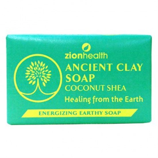 Zion Health Clay Soap Coconut Shea 6 oz