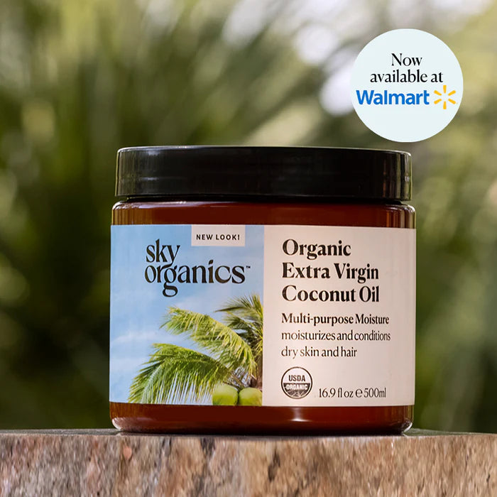 SKY ORGANICS ORGANIC VITAMIN E INFUSED COCONUT OIL 16.9OZ