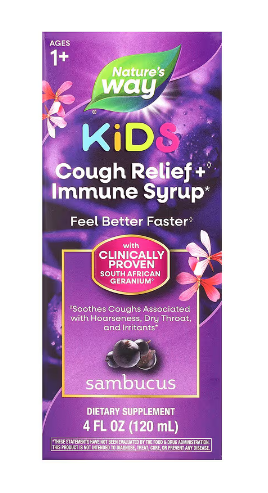 Nature's Way Sambucus Relief Kids Syrup 4 oz 4 Oz
