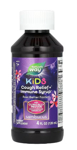 Nature's Way Sambucus Relief Kids Syrup 4 oz 4 Oz