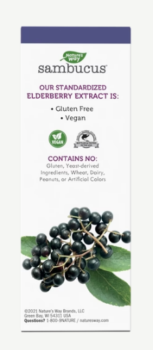 Nature's Way Sambucus Relief Syrup 8 OZ