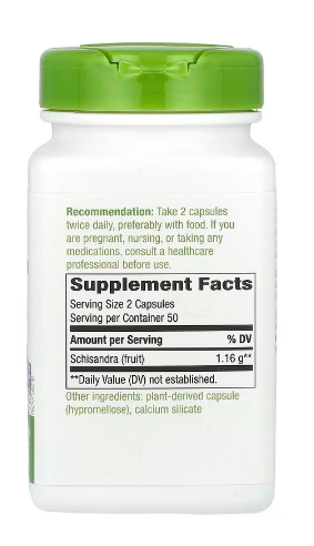 Nature's Way Schisandra Fruit 100 Vgn Cp