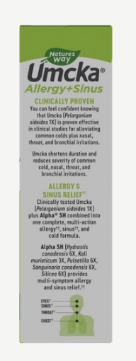 Nature's Way Umcka® Allergy & Sinus 20 Chw Tb
