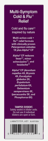 Nature's Way Umcka® Cold+Flu Chewable (Berry) 20 Chw Tb