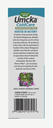 Nature's Way Umcka® ColdCare Original Alcohol Free Drops 2 Fl Oz