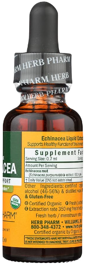 Herb Pharm ECHINACEA EXTRACT 1 oz