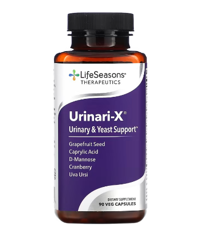 Life Seasons Urinari-X for Urinary/Yeast Support 90 Capsule