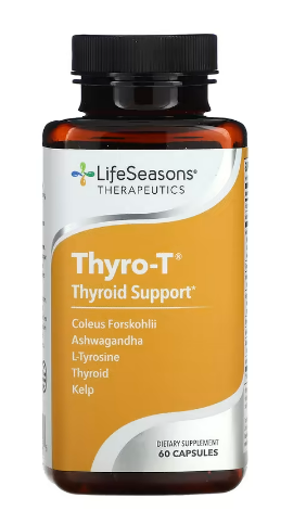 Life Seasons Thyro-T for Thyroid Support 60 Capsule