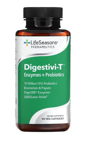 Life Seasons Digestivi-T for Enzyme & Probiotic Support 90 Capsule