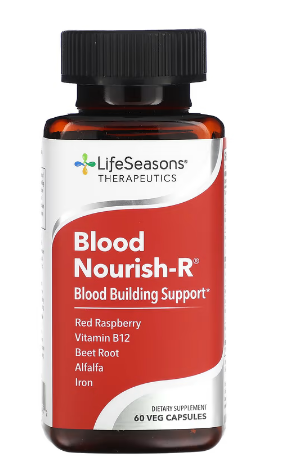Life Seasons Blood Nourish-R for Blood Building Support 60 Capsule