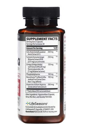 Life Seasons NeuroQ Extra Strength for Extra Strength 60 Capsule