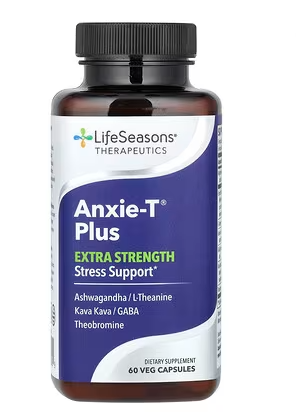 Life Seasons Anxie-T Plus for Extra Strength Stress Support 60 Capsule