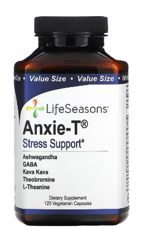 Life Seasons Anxie-T (VALUE SIZE) for Stress Support 120 Capsule