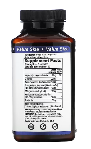 Life Seasons Anxie-T (VALUE SIZE) for Stress Support 120 Capsule