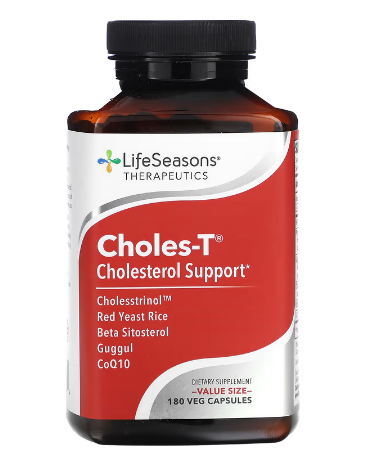 Life Seasons Choles-T (VALUE SIZE) for Cholesterol Support 180 Capsules