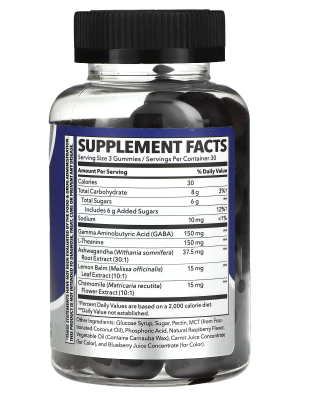 Life Seasons Anxie-T Gummies for Stress Support Gummies 90 Gummy