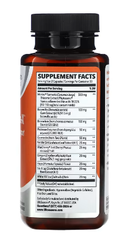 Life Seasons Inflamma-X for Inflammation Support 60 Capsule