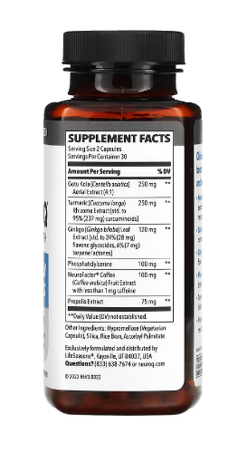 Life Seasons NeuroQ Memory and Focus for Memory & Focus 60 Capsule