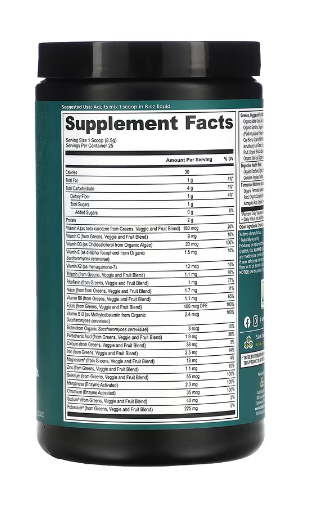 Ancient Nutrition Organic SuperGreens +Multivitamin Powder - 25 srv Powder