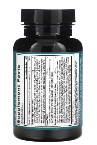 Ancient Nutrition Organic SuperGreens Energizer Tablet - 90ct Tablets