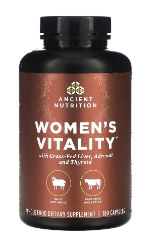 Ancient Nutrition Ancient Glandulars - Women's Vitality - Capsules - 180 ct Capsules