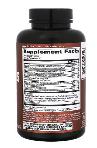 Ancient Nutrition Ancient Glandulars - Organs Blend - Capsules - 180 ct Capsules