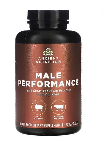 Ancient Nutrition Ancient Glandulars - Male Performance - Capsules - 180 ct Capsules