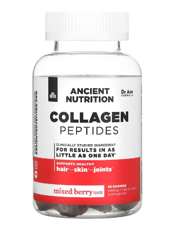 Ancient Nutrition Collagen Gummy - Mixed Berry - 45ct Gummy
