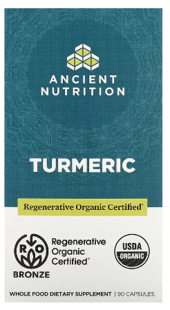 Ancient Nutrition ROC - Turmeric - 90ct Capsules
